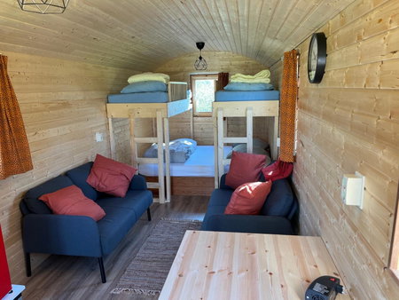 Pipowagen voor 4 personen, Diever, The Netherlands