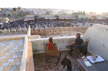 Riad Felloussia, Meknès, Marruecos