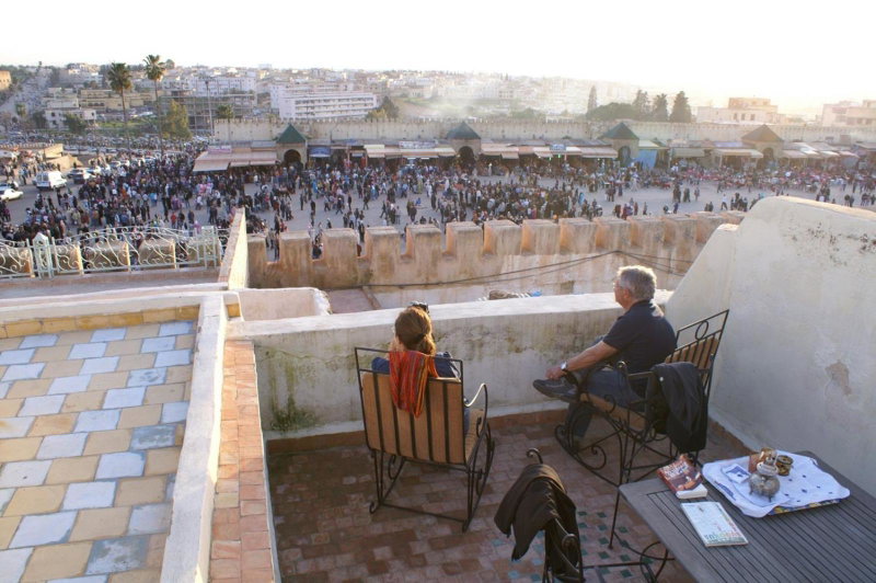 Riad Felloussia, Meknès, Marruecos