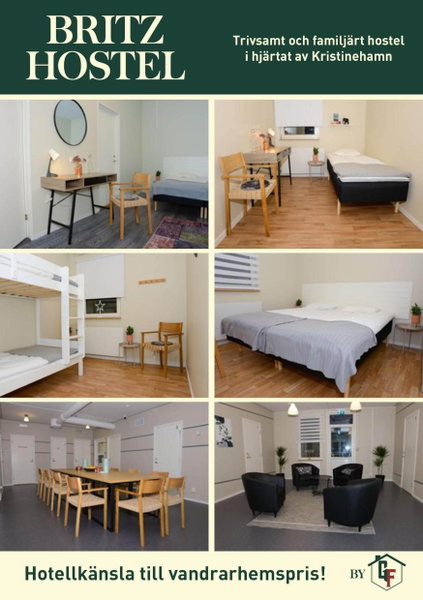 Britz Hostel, Kristinehamn, Sweden