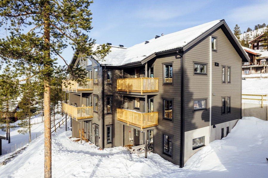 Helt nybyggd lägenhet i Dähliebyn, Idre Fjäll, Idre, Sweden