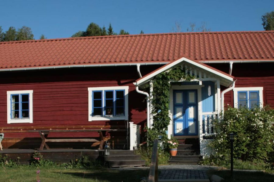 Bakgården i Revsund, Gällö, Sweden