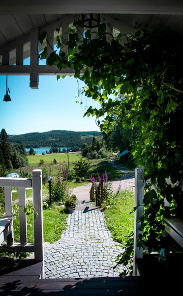 Bakgården i Revsund, Gällö, Sweden