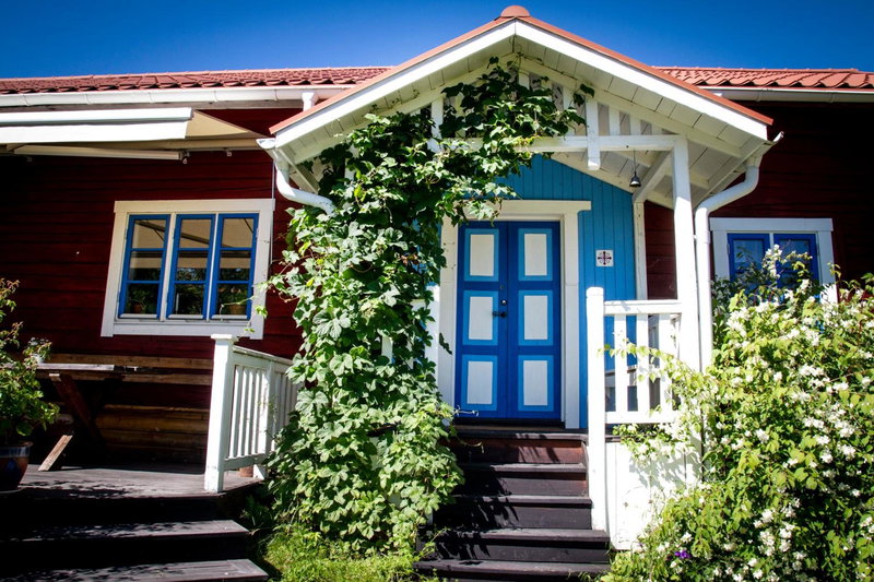 Bakgården i Revsund, Gällö, Sweden