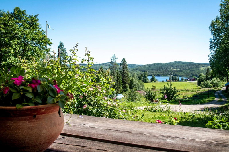 Bakgården i Revsund, Gällö, Sweden