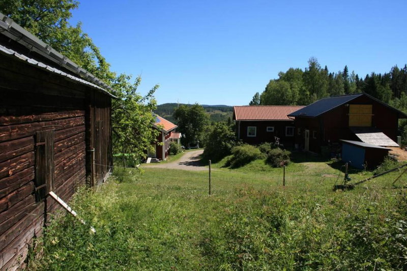 Bakgården i Revsund, Gällö, Sweden