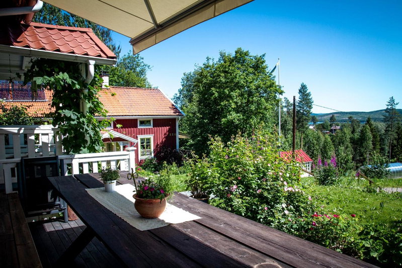 Bakgården i Revsund, Gällö, Sweden