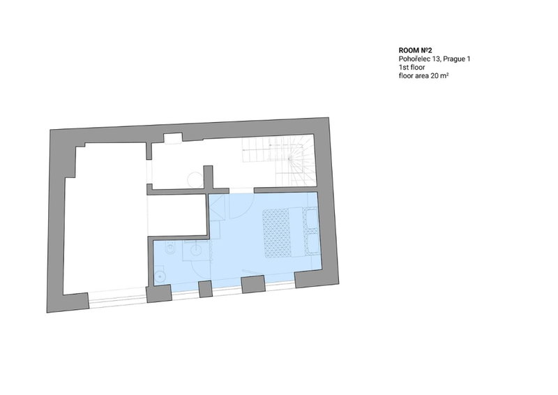 Fancy apartments by Prague Castle, Prague, Tchéquie