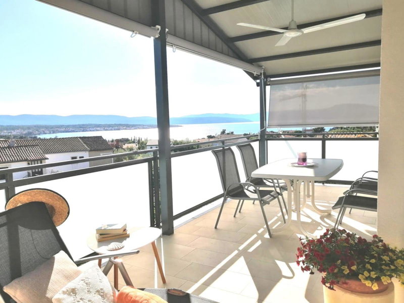 Lovely Sea View House in Malinska Island Krk, Rijeka, Croatia