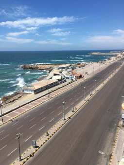 sporting sea view two bedroom appartement, Alexandria, Египет