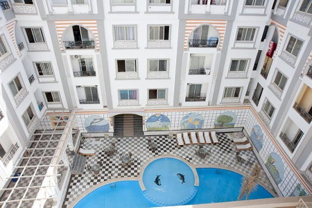 Studio pool view next to the Marina,Sheraton Plaza 320, Hurghada, Egypt