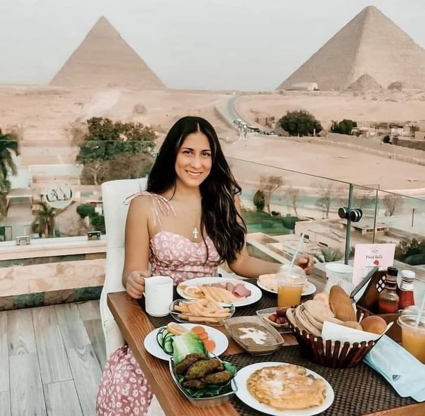 Rayan pyramids view, Giza, Egypt