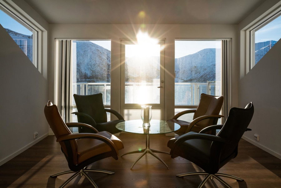 Penthouse Leilighet TorskenSenteret, Torsken, Noruega