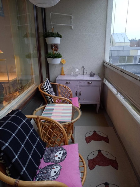 Kaksio Pieksämäen keskustassa, Pieksamaki, Finland