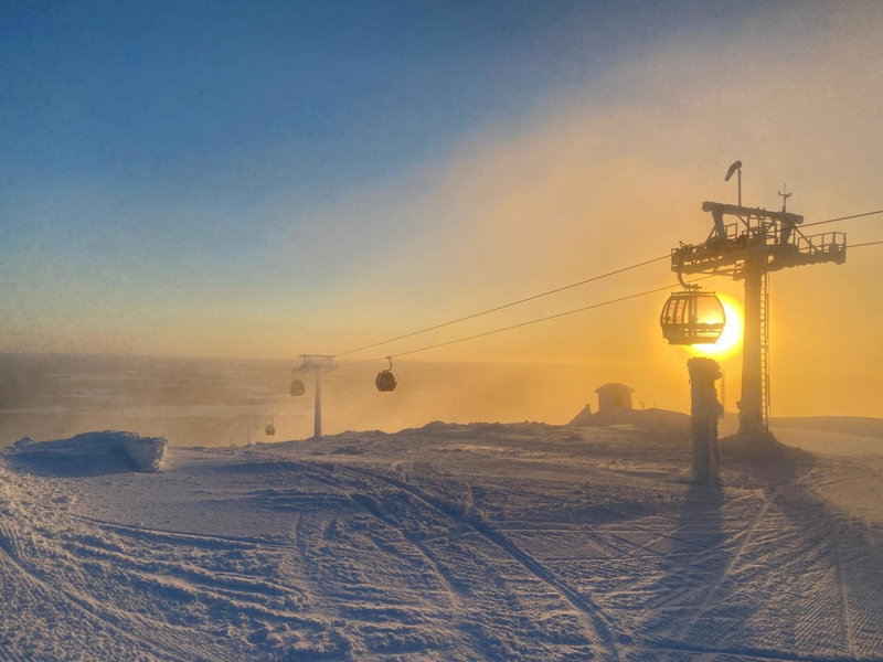 Ylläs with a view, Ylläsjärvi, Finland