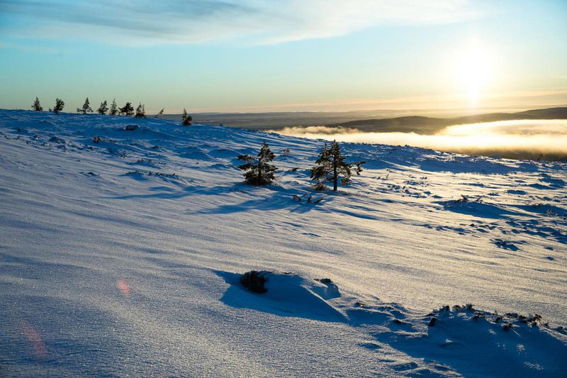 Ylläs with a view, Ylläsjärvi, Finland