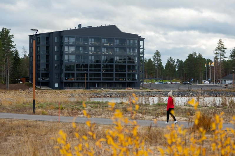 Asunto Kalajoen Golfpuistossa, Kalajoki, Finland