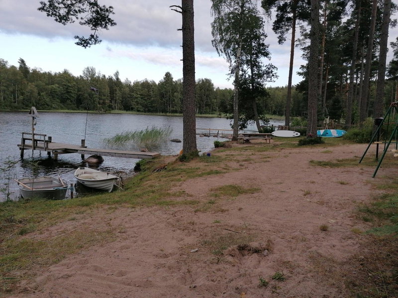 Isotalo Farm at enäjärvi lake, Salo, Finland