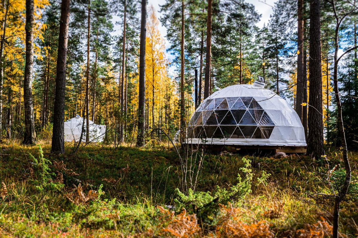 Igloo Glamping LakeLand Camp, Finlande