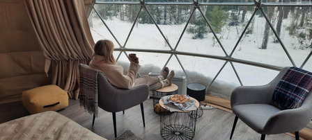 Igloo Glamping LakeLand Camp, Imatra, Finland
