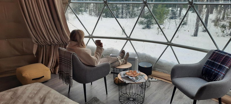 Igloo Glamping LakeLand Camp, Imatra, Finland
