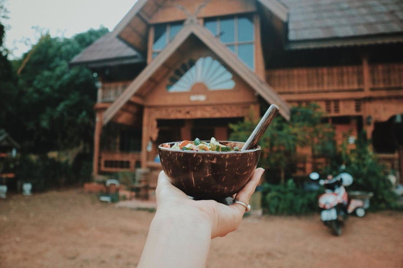 Crossroads house, Mae Hong Son, Thailand
