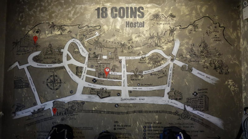 18 Coins Budget Hotel, Pattaya Central, Thailand