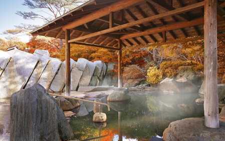 Kagaribi No Yu Ryokusuitei, Sendai, Japan