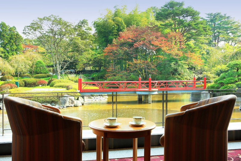 Kagaribi No Yu Ryokusuitei, Sendai, Japan