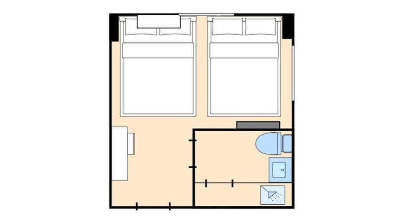 EIWA PLACE HOTEL Hakata, Fukuoka, Japan
