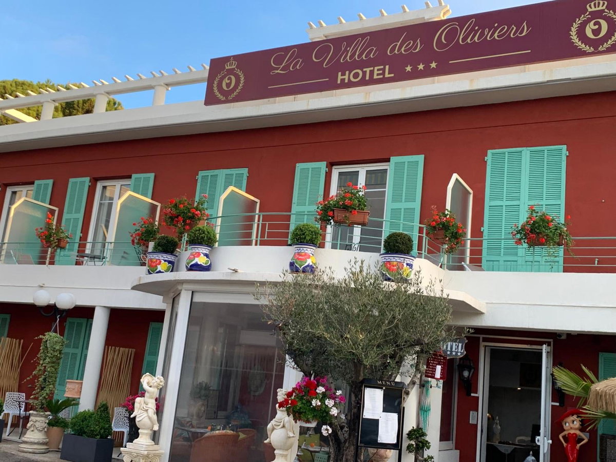 Hotel · Hôtel La Villa des Oliviers, Seaside Hotel, Cagnes-sur-Mer
