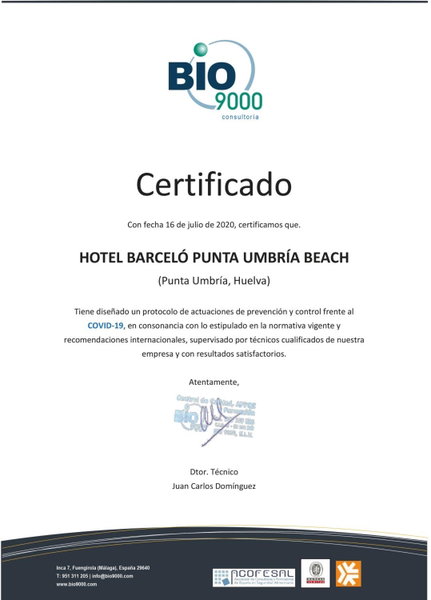 Barceló Punta Umbría Beach Resort, Punta Umbría, Spain