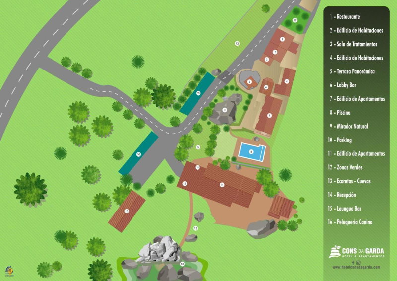 Hotel & Apartamentos Cons da Garda, San Vicente de O Grove, Испания