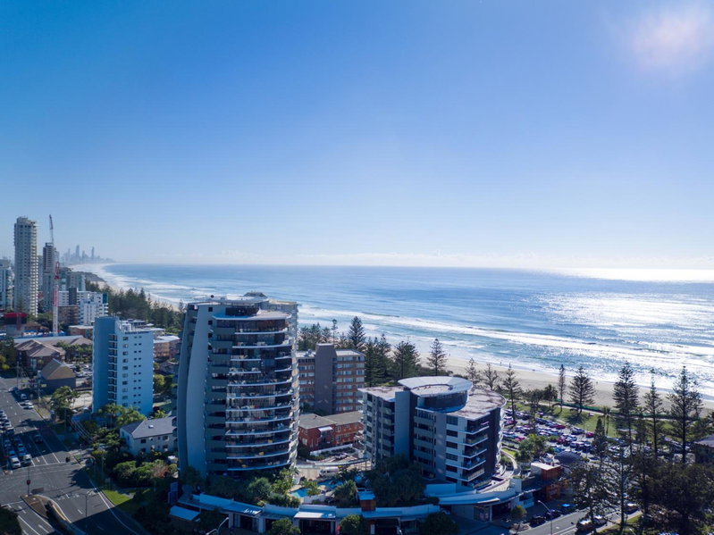 Ambience on Burleigh Beach, Gold Coast, Australie