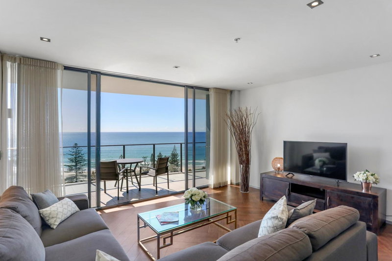 Ambience on Burleigh Beach, Gold Coast, Australie