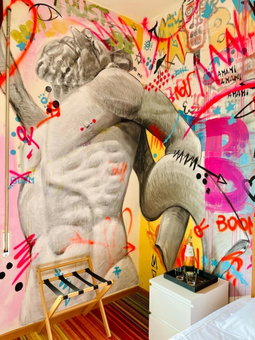 LH Hotel Arca Street Art, Spoleto, Italy
