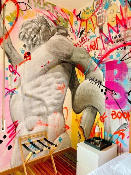 LH Hotel Arca Street Art, Spoleto, Italy