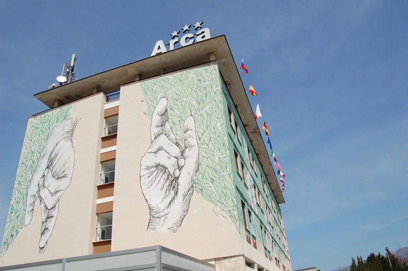 LH Hotel Arca Street Art, Spoleto, Italy