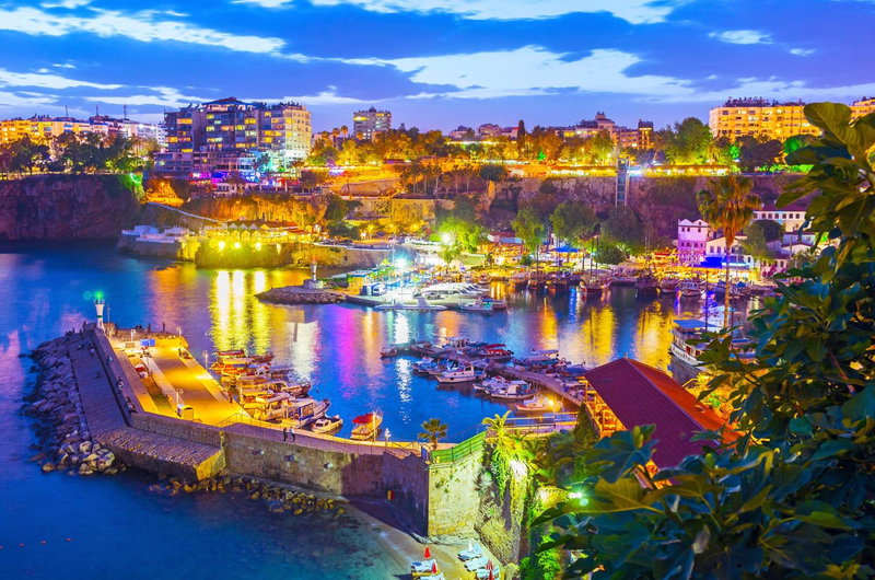 A Old Town, Antalya, Turkey