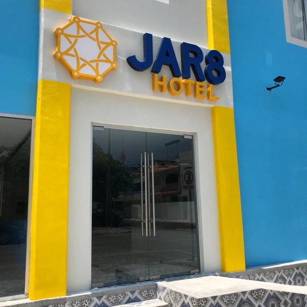 Hotel Jar8 Acuario enfrente al Acuario de Veracruz, Veracruz, Mexico