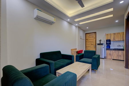 The Lodgers Luxury 1 BHK Serviced Apartment Near Golf Course Road Gurugram, Gurgaon, India