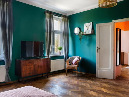 Green view apartment / Kochanowskiego, Kraków, Poland