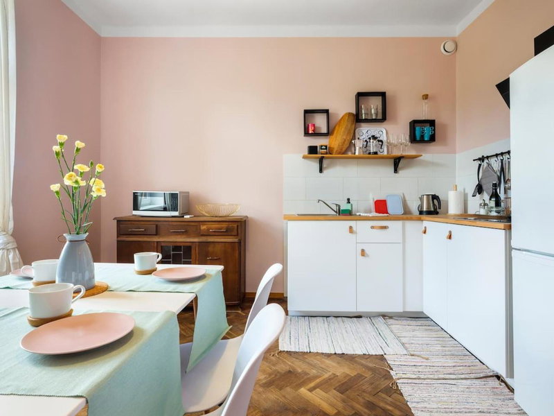 Green view apartment / Kochanowskiego, Kraków, Poland