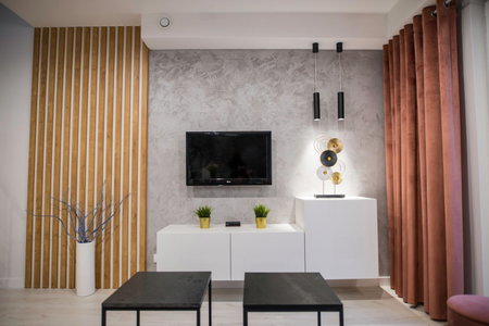 Nowoczesny apartament z antresolą i garażem, Mragowo, Poland