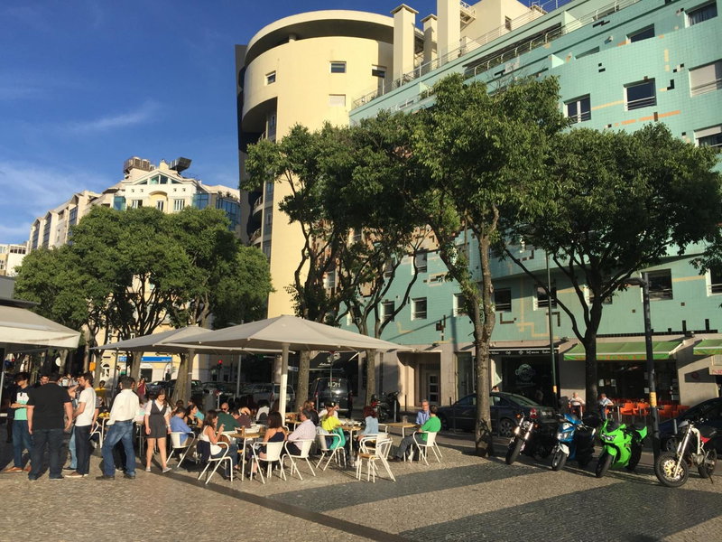 8-bit-building, Lisbon, Portugal