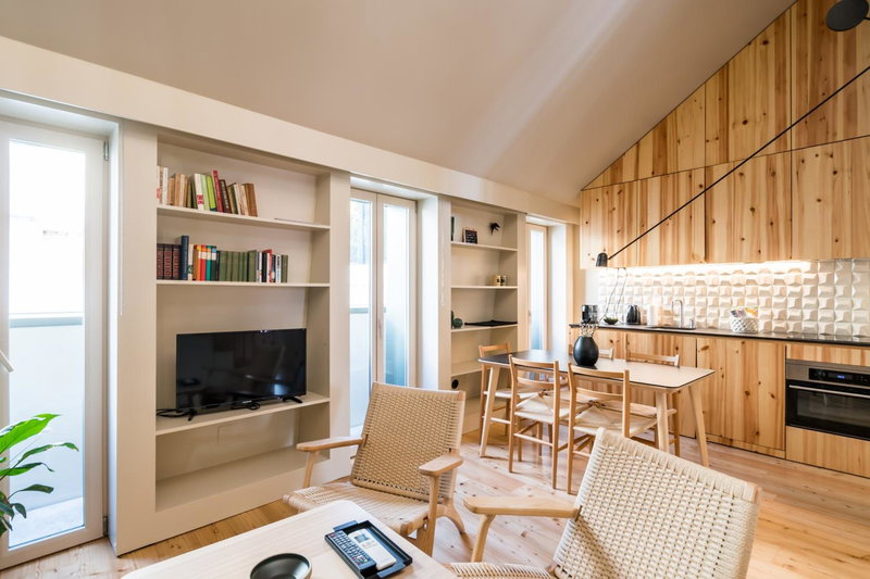 Casas na Portuguesa - Bica Chiado, Lisbon, Portugal