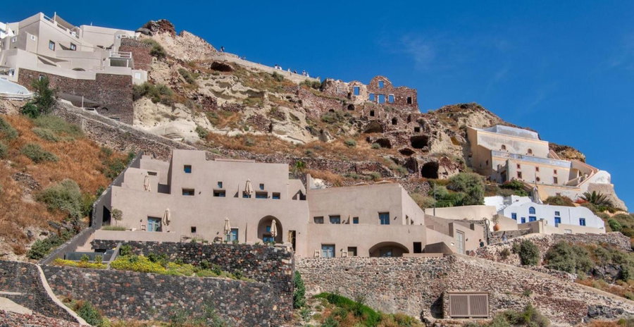 Old Castle Oia by Mr and Mrs White, Oia, Greece