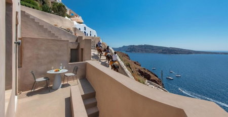 Old Castle Oia by Mr and Mrs White, Oia, Greece