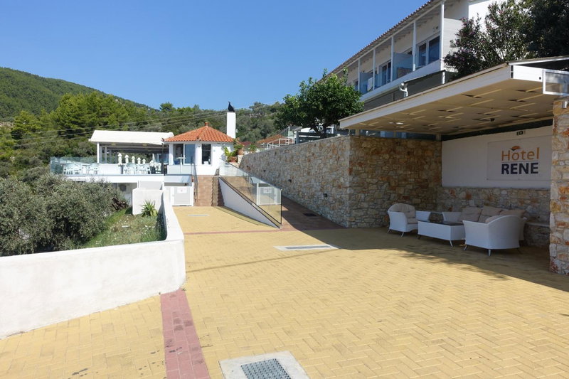 Hotel Rene, Skiathos Town, Greece