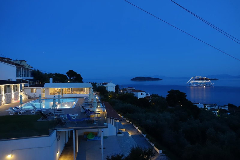 Hotel Rene, Skiathos Town, Greece